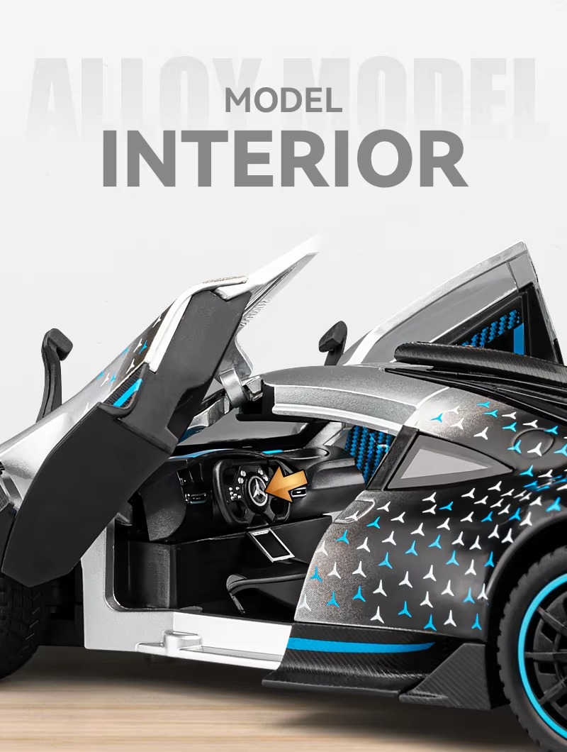 Benz-One Alloy Sports Model Car