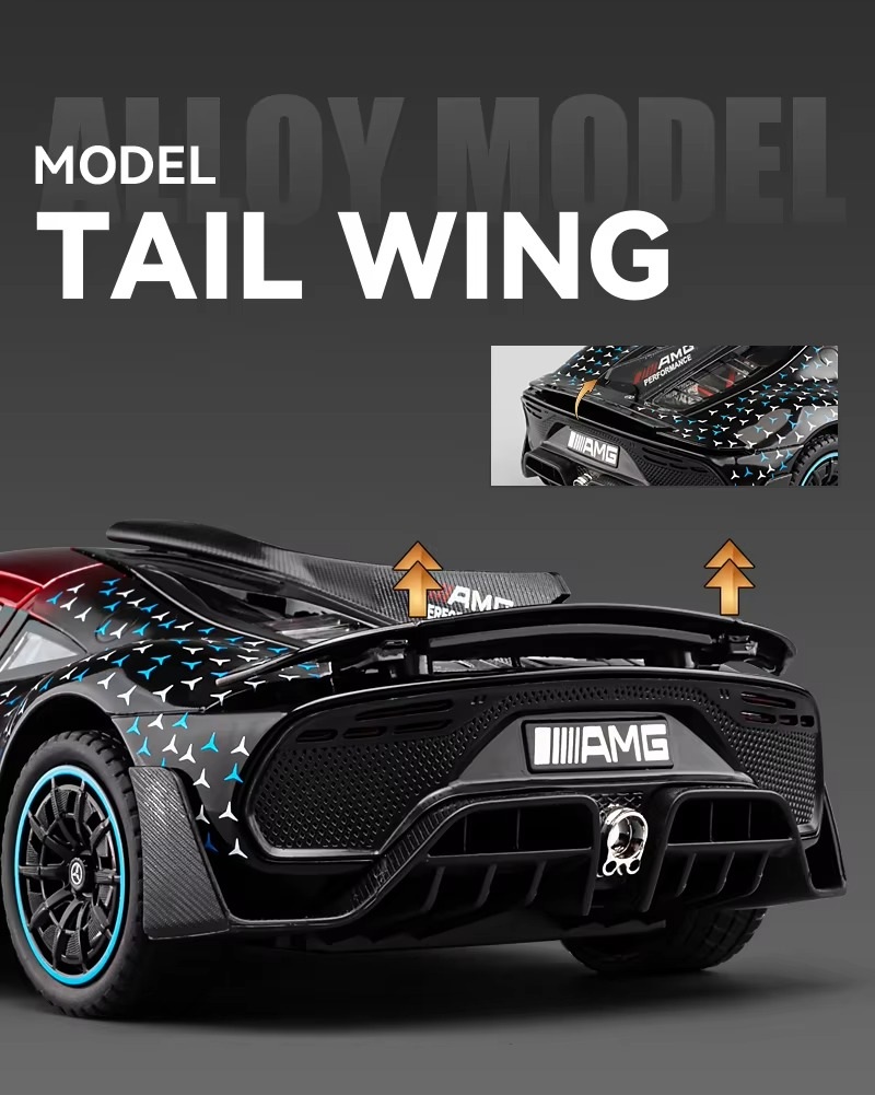 Benz-One Alloy Sports Model Car