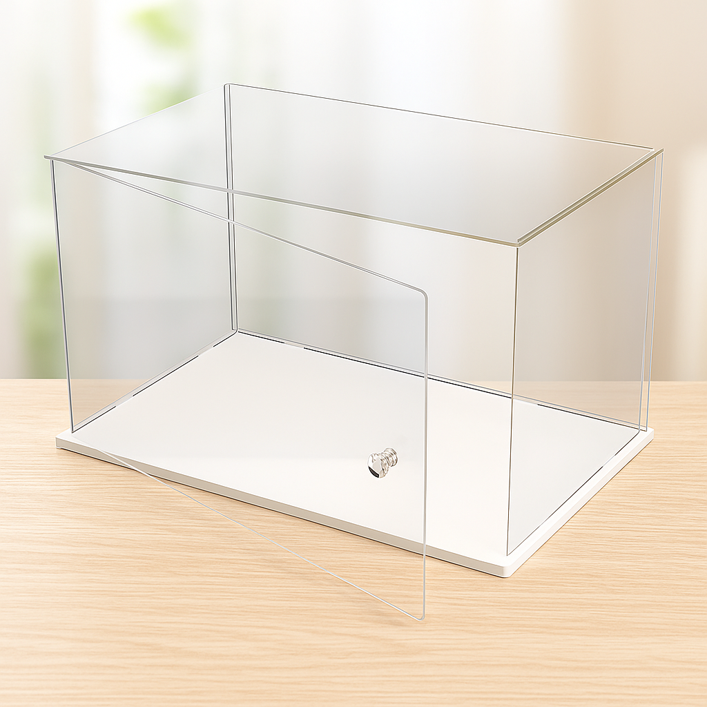 Premium Clear Acrylic Display Case For 1:18 Scale