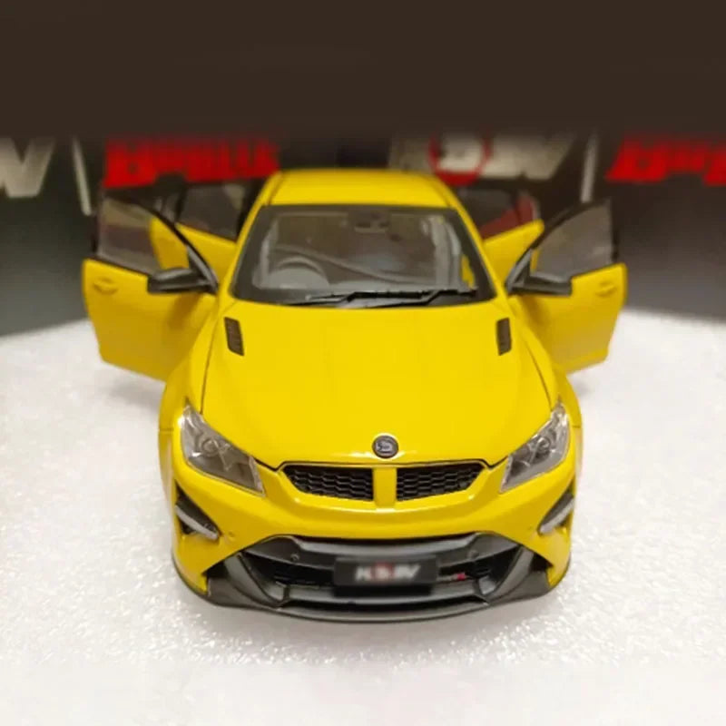 1:18 HSV GTSR Yellow Model Car