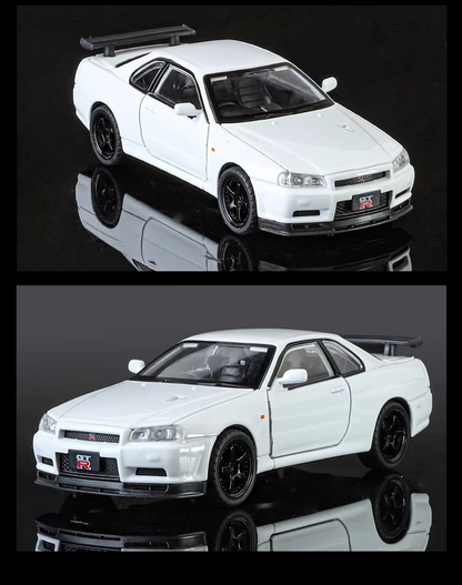 Nissan GTR R34 Skyline Model Car