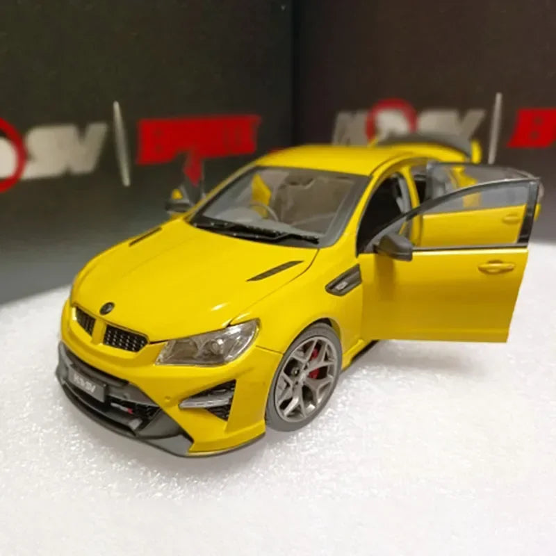 1:18 HSV GTSR Yellow Model Car