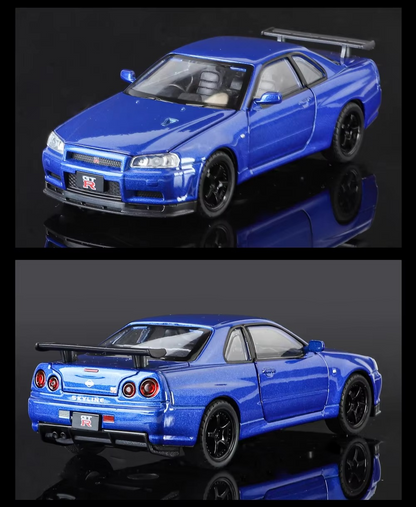 Nissan GTR R34 Skyline Model Car