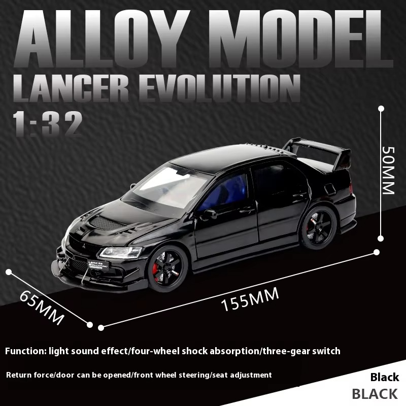 JDM Mitsubishi Lancer Evolution Model Car