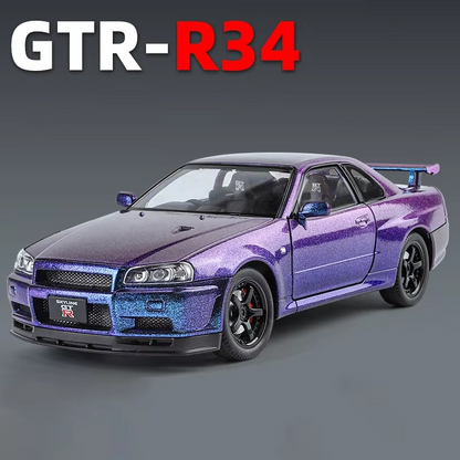 Nissan GTR R34 Skyline Model Car