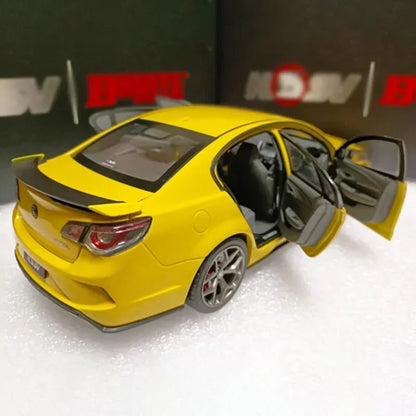 1:18 HSV GTSR Yellow Model Car