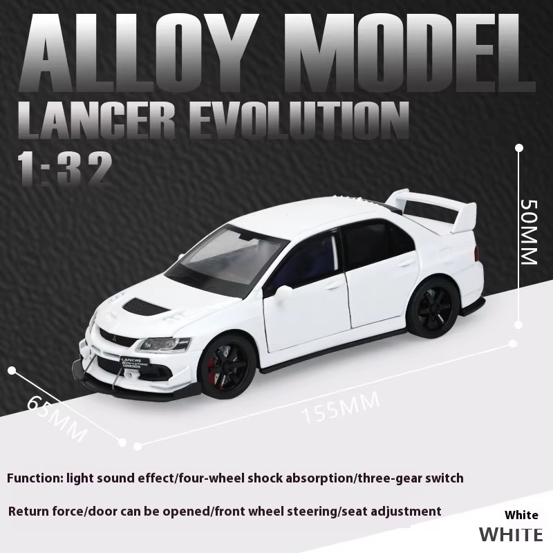 JDM Mitsubishi Lancer Evolution Model Car