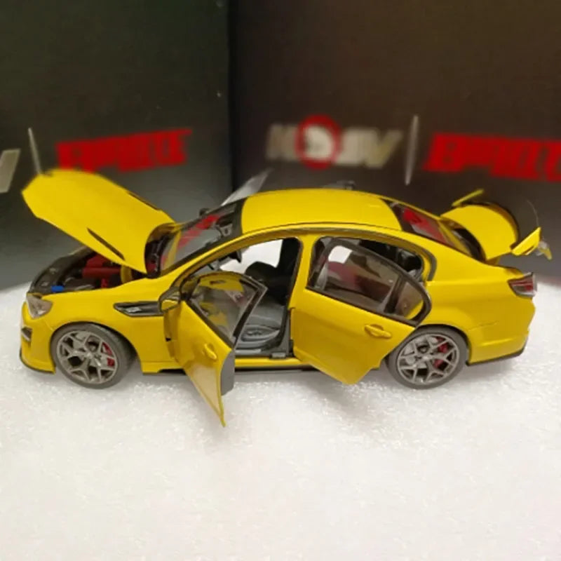 1:18 HSV GTSR Yellow Model Car