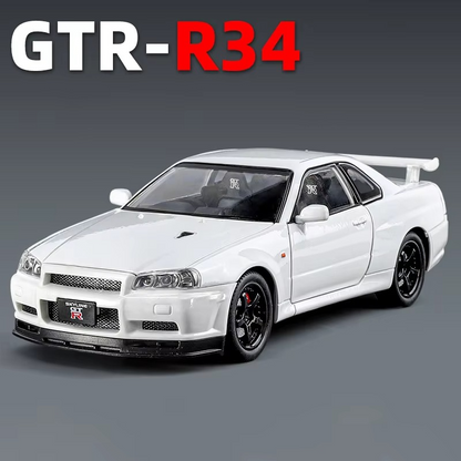 Nissan GTR R34 Skyline Model Car