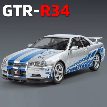 Nissan GTR R34 Skyline Model Car