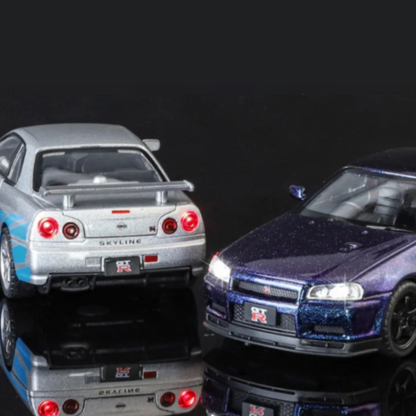 Nissan GTR R34 Skyline Model Car