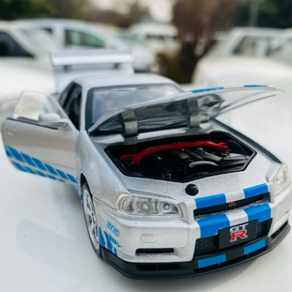 Nissan GTR R34 Skyline Model Car